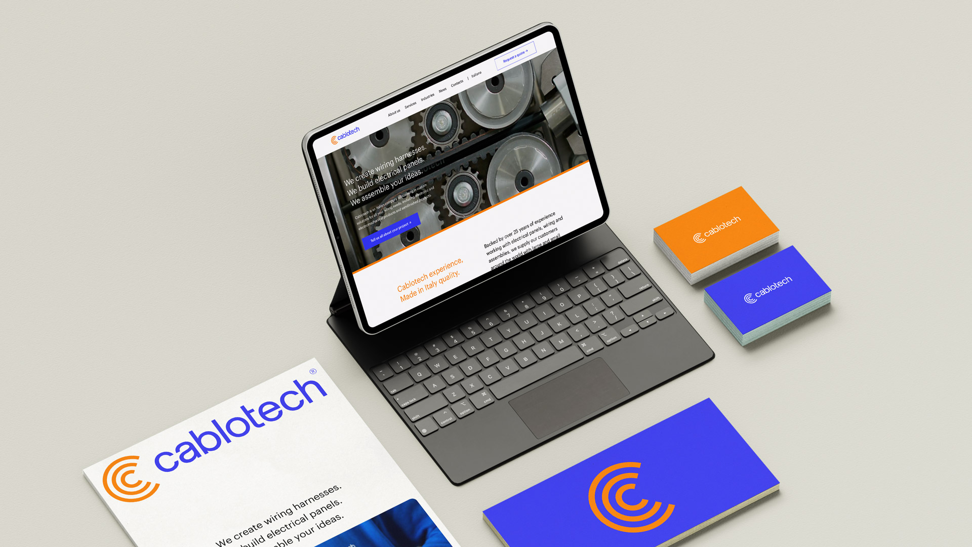 Cablotech - Branding and Website